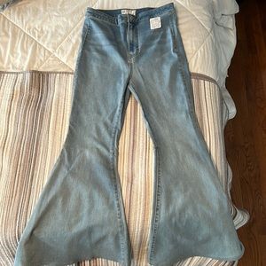 Brand new genuine free people bell bottoms
